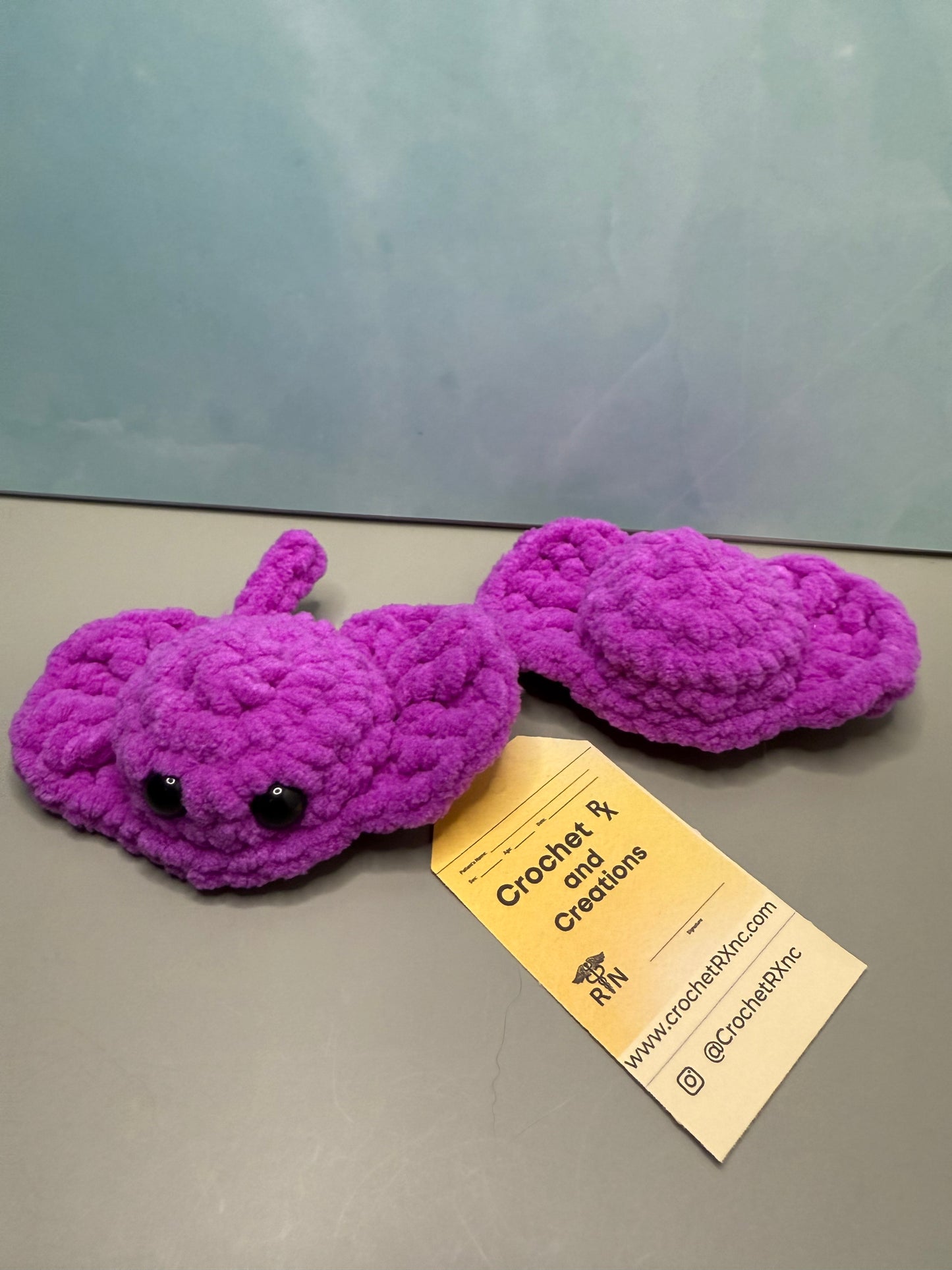 Mini Stingray Crochet Plush