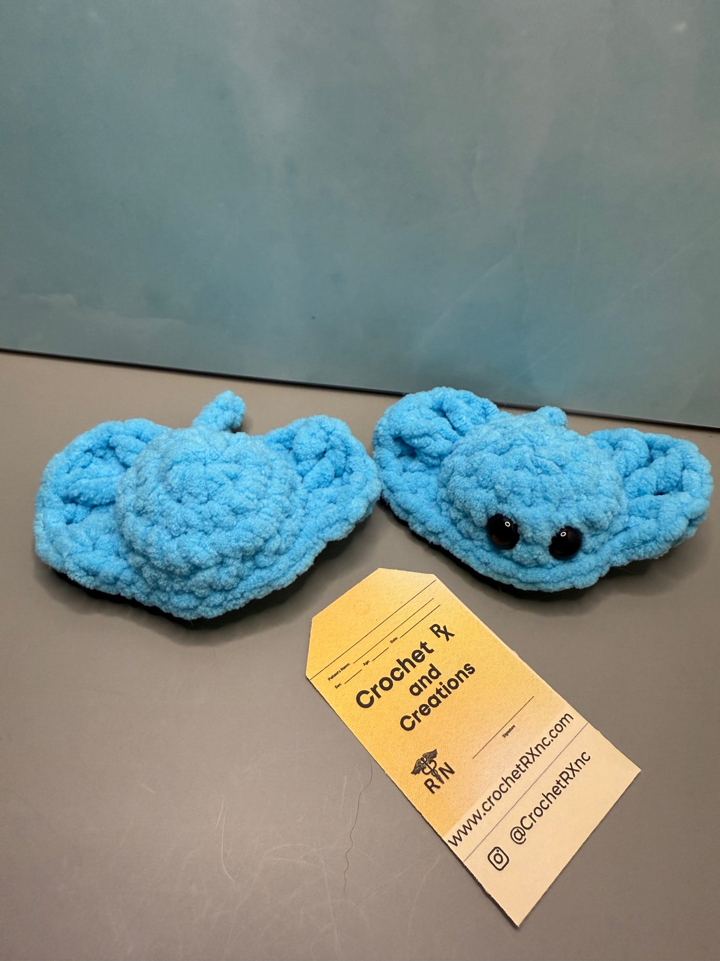 Mini Stingray Crochet Plush